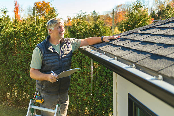 Professional Hail Damage Roof Repair technician working in Calder, ID
